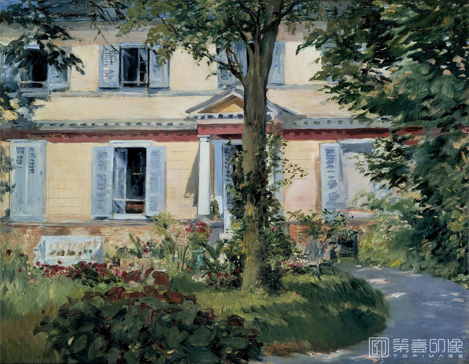 油画-爱德华.马奈 Edouard Manet作品集-109